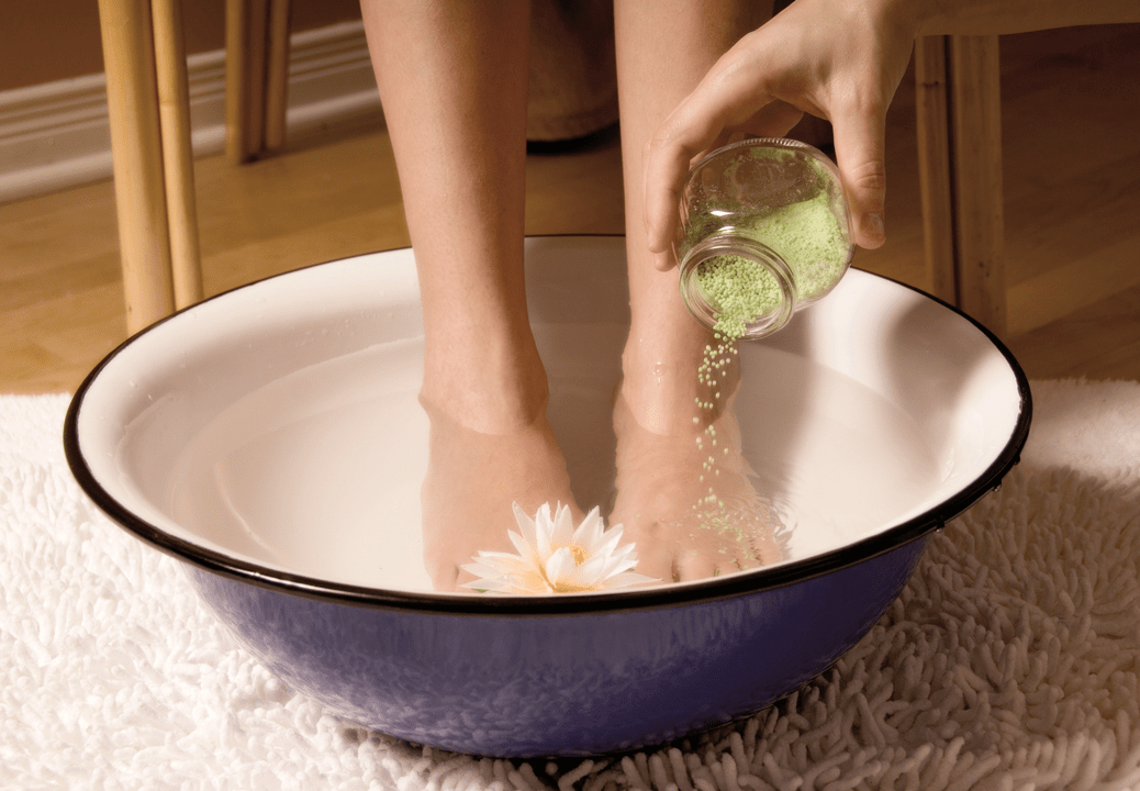 medicinal baths against fungus